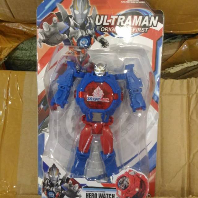 Jam Tangan Anak Robot Ultraman/jam robot