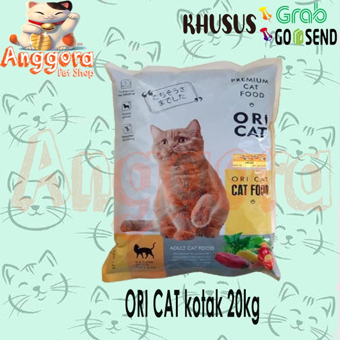 Makanan Kucing kering ORI CAT 20kg All Varian ( GRAB GOSEND )