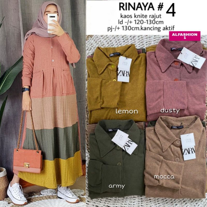 RINAYA MIDI DRESS BY ALFASHION