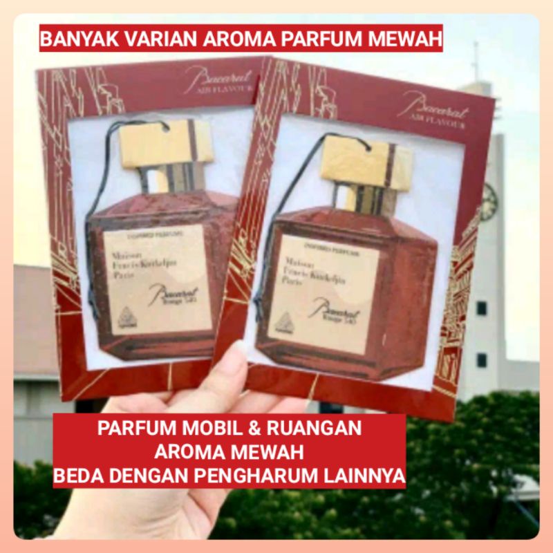 PARFUM MOBIL MEWAH BACC*ARAT / BACARAT, SAUVAGE DI*OR, BLACK OPIUM , JO MA-LONE , ZWITSAL