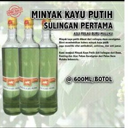 Minyak kayu putih murni asli ambon 600 ml prod Fajar Mas Ambon