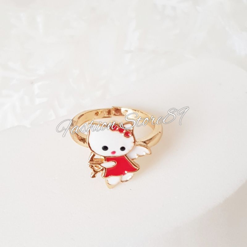 Ready Cincin Anak murah Karakter Impor Perhiasan lapis emas Flexibel