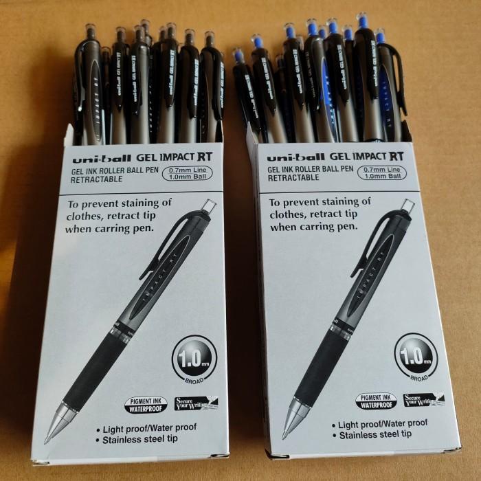 

pulpen uniball gel impact RT umn-152(10)s