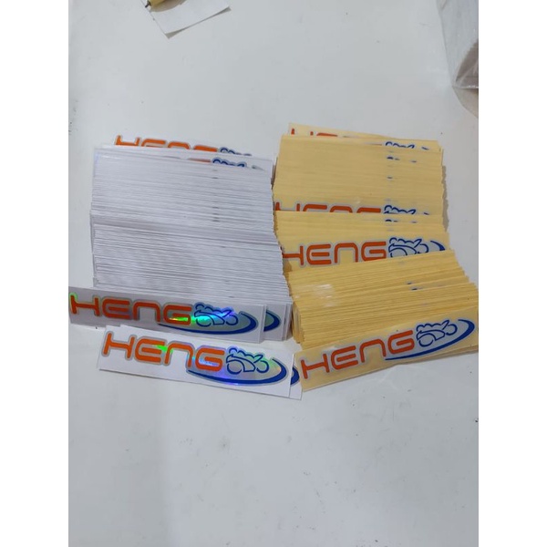STICKER STIKER HENG CUTTING