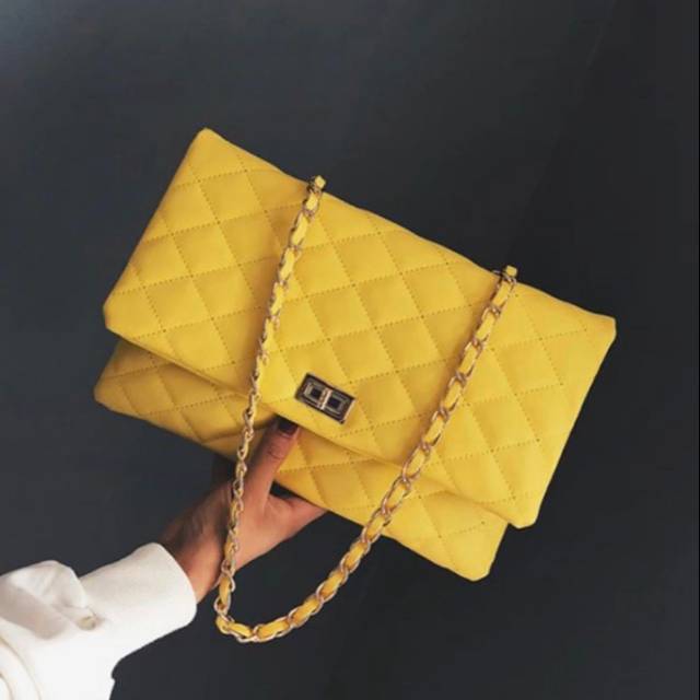 Tas selempang wanita / tas valerin / tali rantai / tas channel