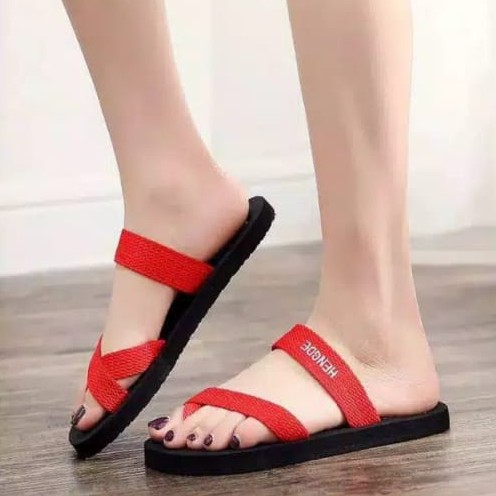 PROMO BIG SALE SGC 54 SANDAL SPON TALI SILANG