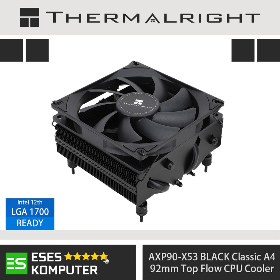 HSF THERMALRIGHT AXP90-X53 BLACK | Low Profile Mini ITX CPU Cooler