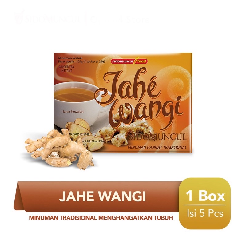 

Jahe wangi SidoMuncul isi 5 pcs