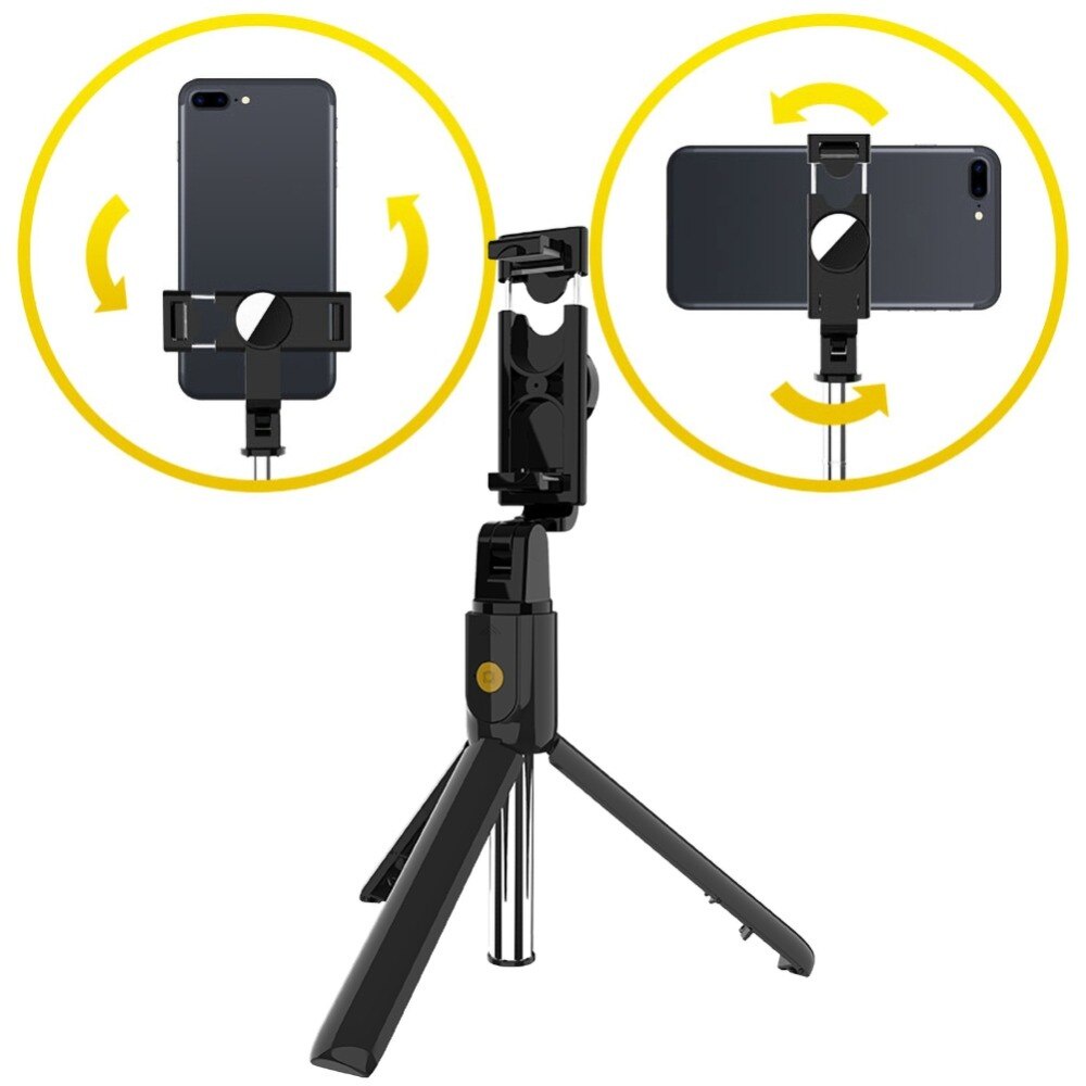 Tongsis Tripod Sebaguna Bluetooth Holder Bisa vertikal dan horizontal K10