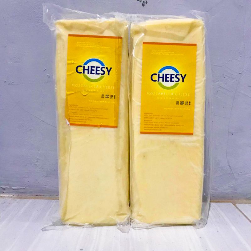 

Keju Mozzarella cheesy 2,3 Kg