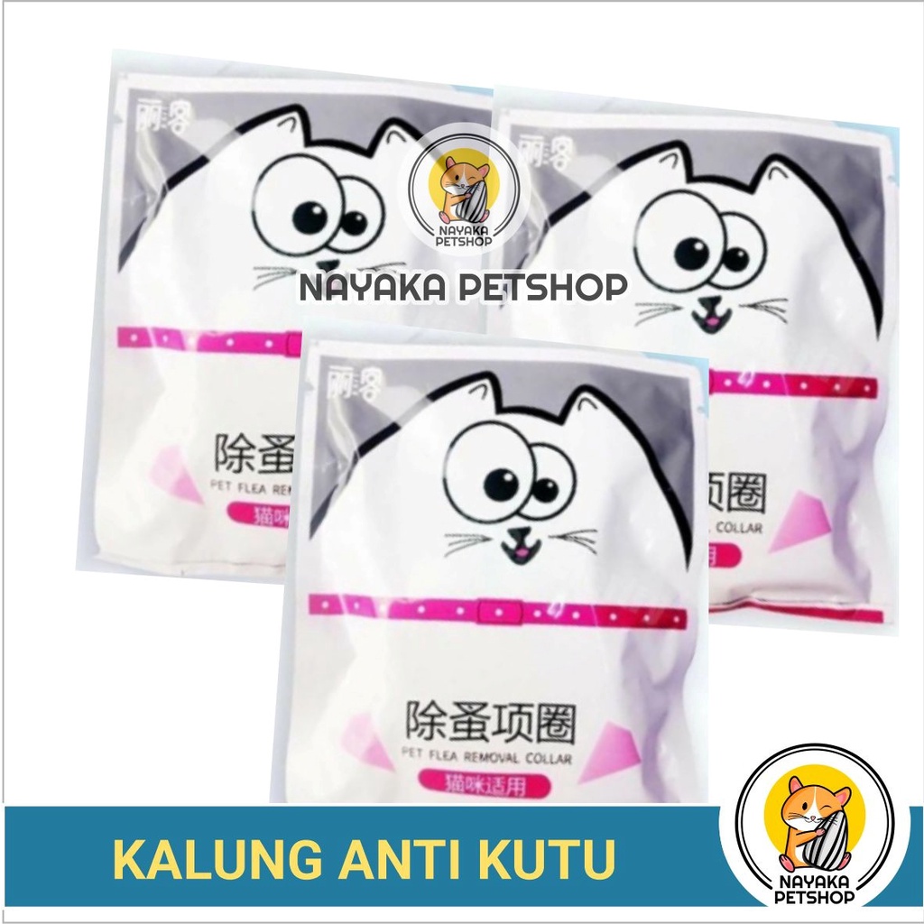 kalung Kutu Kucing Anti Tick Obat Flea Collar Kelinci