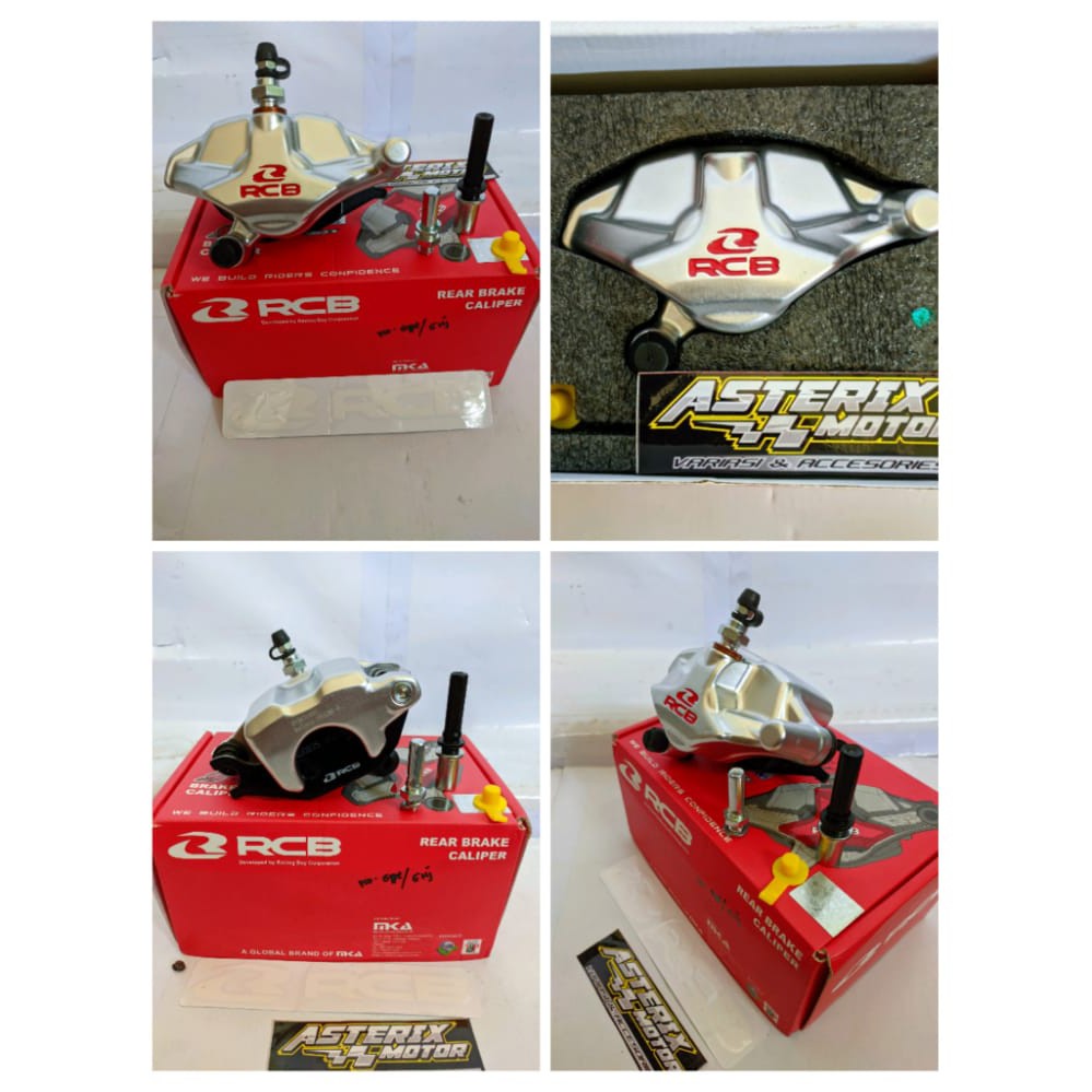Caliper Belakang S2 SeriesRCB SATRIA FU Silver