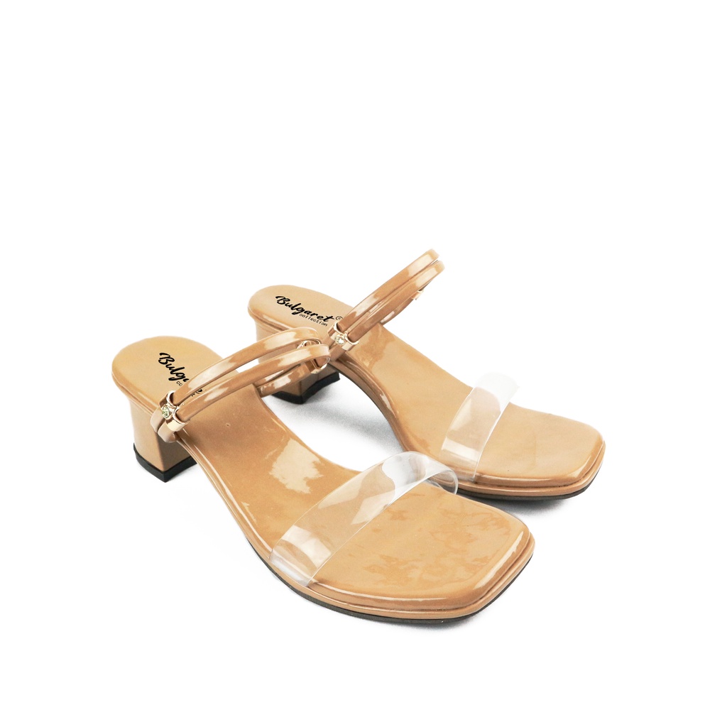 Sandal Strap TALI Hak Tahu Wanita HELLEN Block Heels MC-R 65