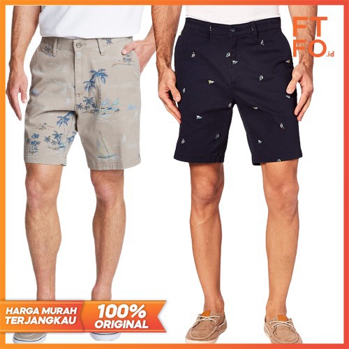 NAUTICA CELANA PENDEK PRIA BIG SIZE KATUN SLIM FIT CASUAL 100% ORIGINAL BRANDED