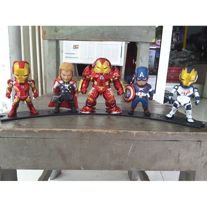 

Jual Kids Nations Avengers Set Loose No Box No LED Include Stand 5 PCS NEW Murah