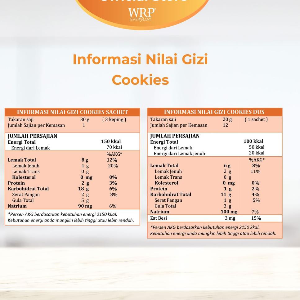 

Stok LAg!'s WRP Cookies Chocolate 30 G (Bundling 6) |H3X006 ,..
