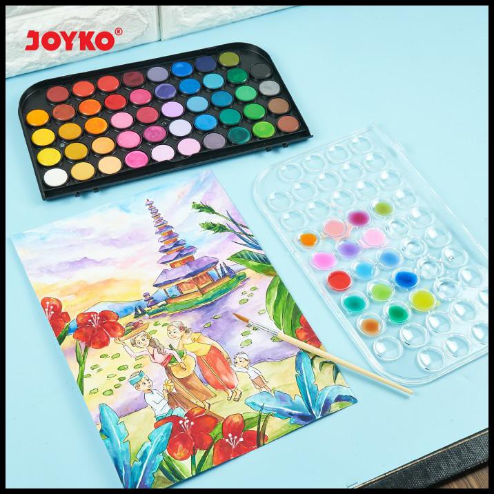 

Best Sale Joyko Watercolour Set 48 Colours / Cat Air Joyko 48 Warna Set Wc-3-48