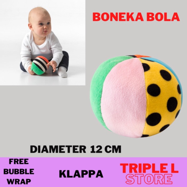 

Unik Boneka Bola Bayi Anak Lembut Diameter 12 cm KLPP Limited