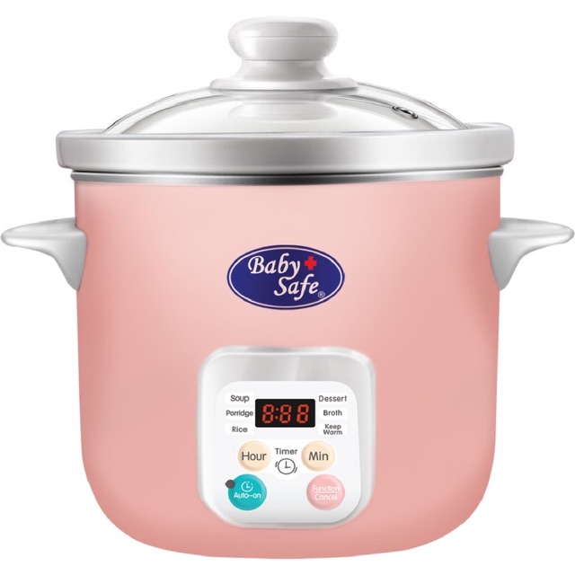 Baby safe slow cooker 1.5ltr with auto menu