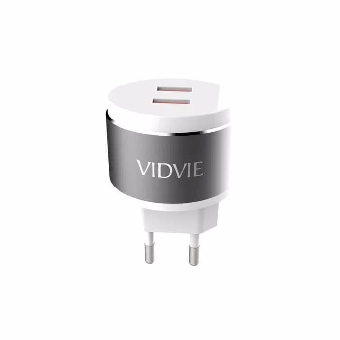 Charger VIDVIE USB 2 PORT MICRO PLE211 with USB Kabel Micro