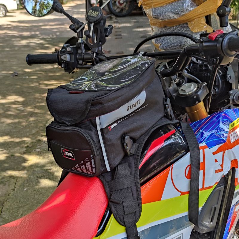 Tankbag signet 7gear terbaru tas tangki motor abs plastik khusus motor tangki cover plastik abs tas 