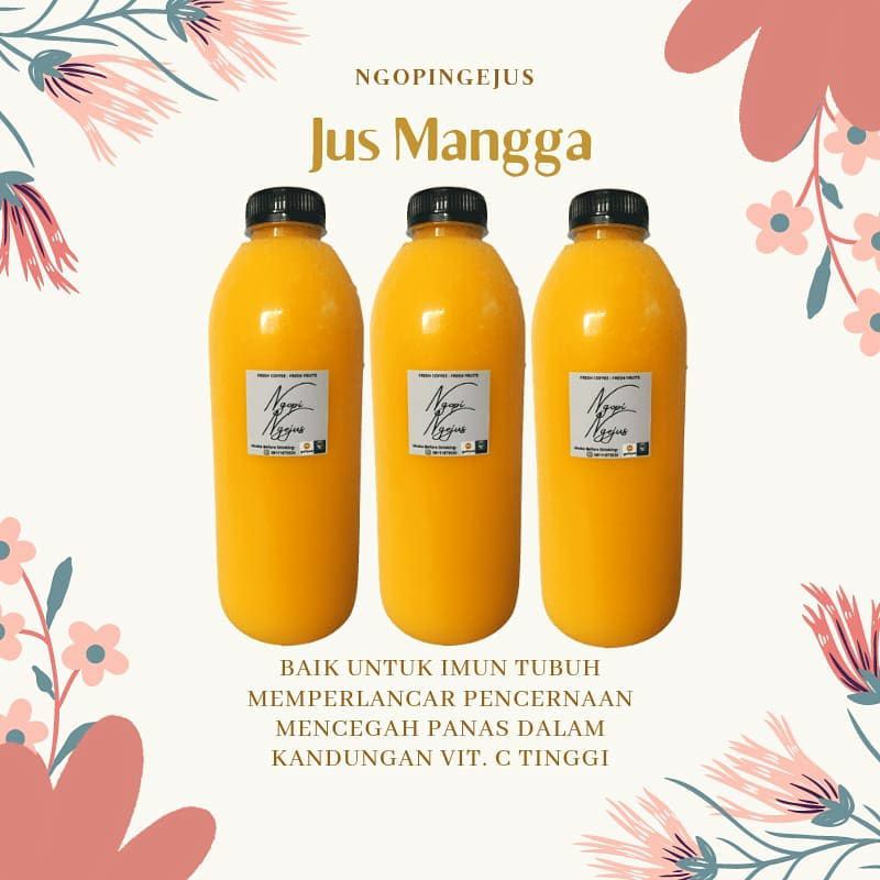 

Jus Mangga 1 liter Mango Juice by Ngopi Ngejus