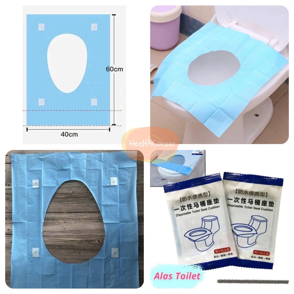 Alas Duduk Kloset Toilet / Travel Toilet Seat Cover Disposable