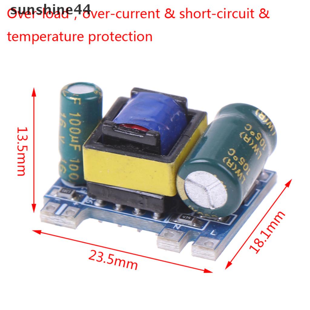 Modul Konverter Power Supply Saklar Isolated Ac-Dc 12v 300ma