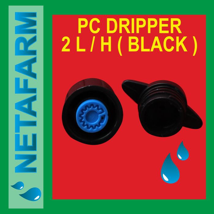 Dripper 2 L/H Hitam ( Satuan )