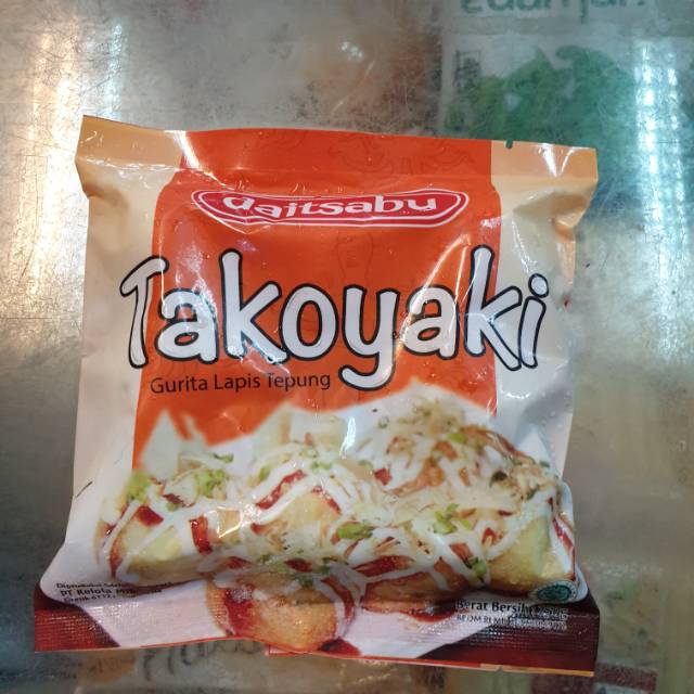 

Daitsabu takoyaki gurita lapis tepung 250gr