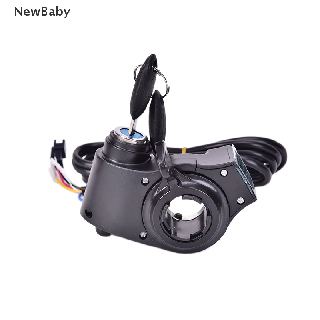 NewBaby Bikes Finger Thumb Throttle With Power Switch LCD Display Switch Handlebar Grips ID