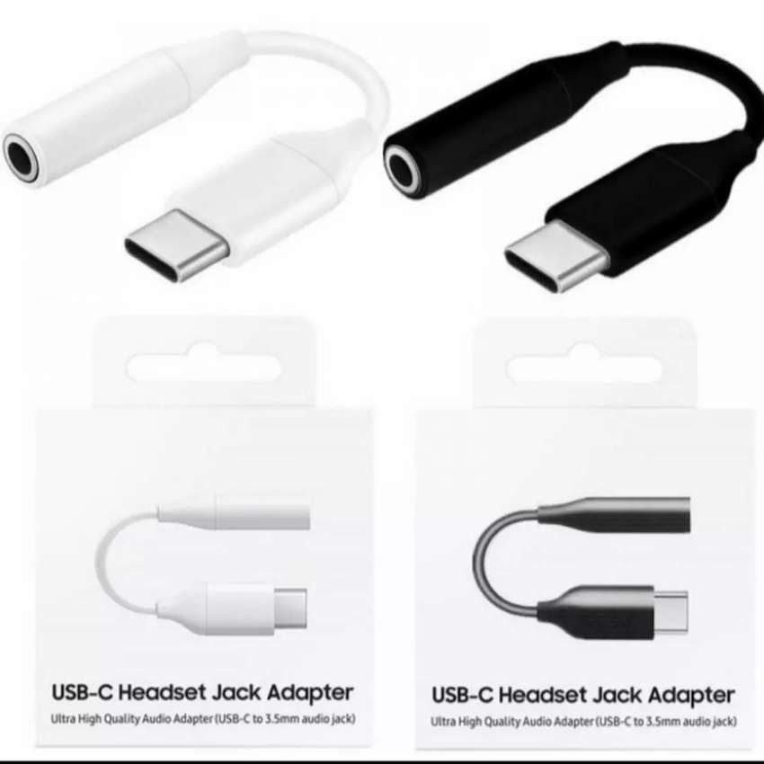 CONVERTOR TYPE C to headphone jack 3,5mm  original / sambungan headset colokkan tipe c to jack 3’5mm