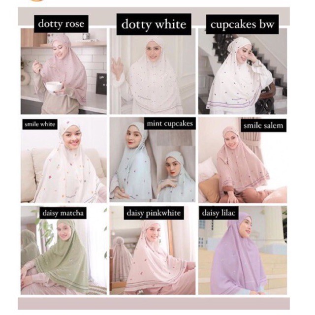CERIA BERGO VANILLA HIJAB