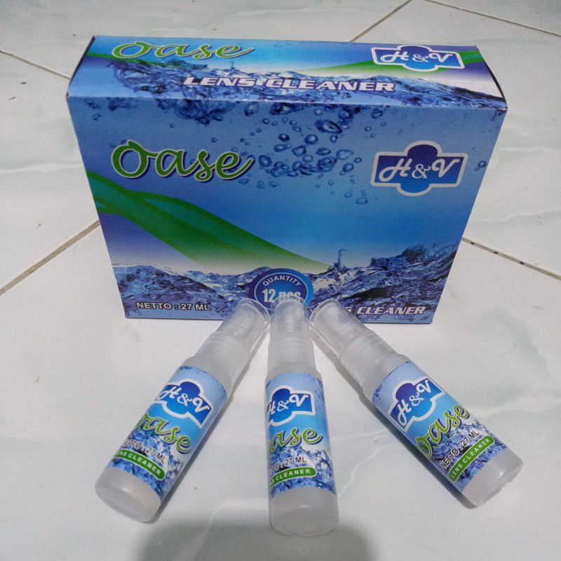 Cairan Pembersih Lensa Kacamata / OASE Lens Cleaner