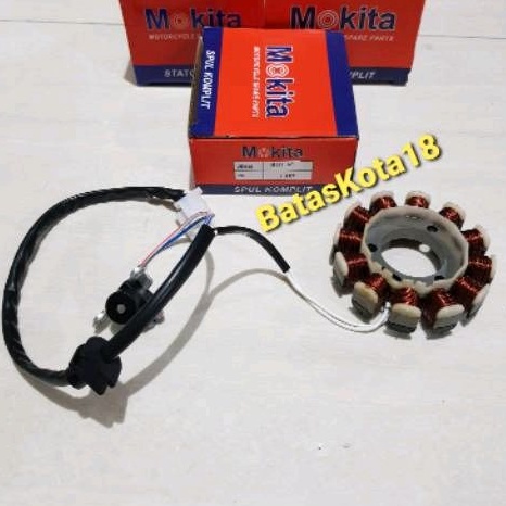 Spull Spool Assy Stator Assy Spul + Pulser Mio M3 125 2PH-H1410 Mokita