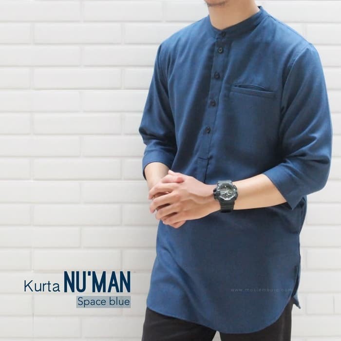 Koko Pria M7Q1 Best Seller Koko Adem PakaianMuslimPria Terbaru Atasan Cowok Baju Muslim Tidak Terawa