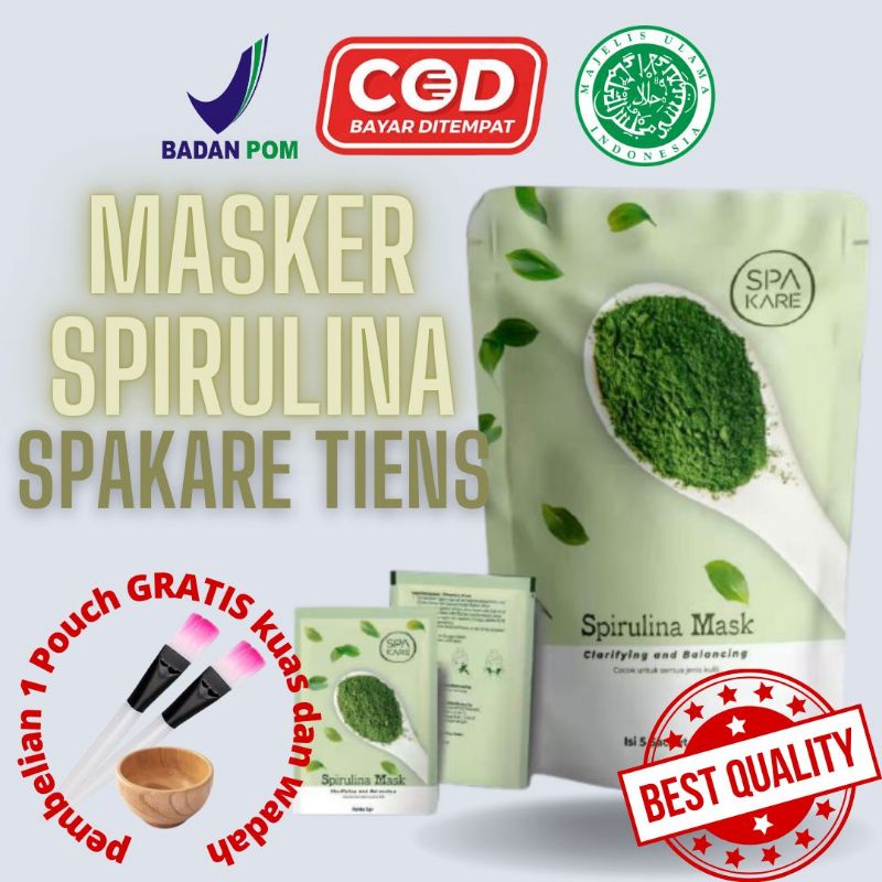 SPIRULINA MASK | SPAKARE SPIRULINA MASK
