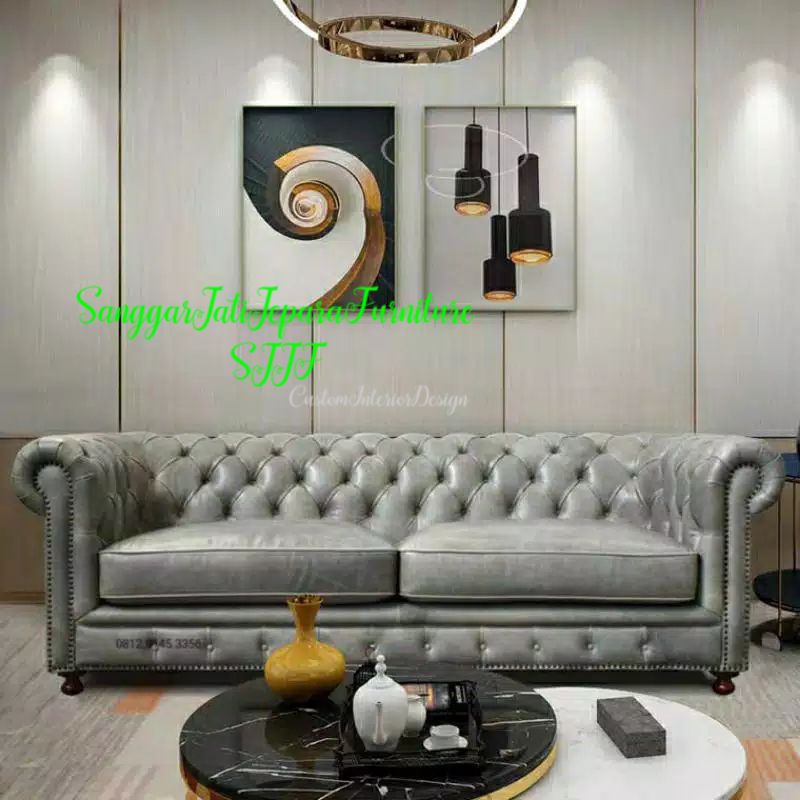 sofa chesterfield bagus meubel jepara