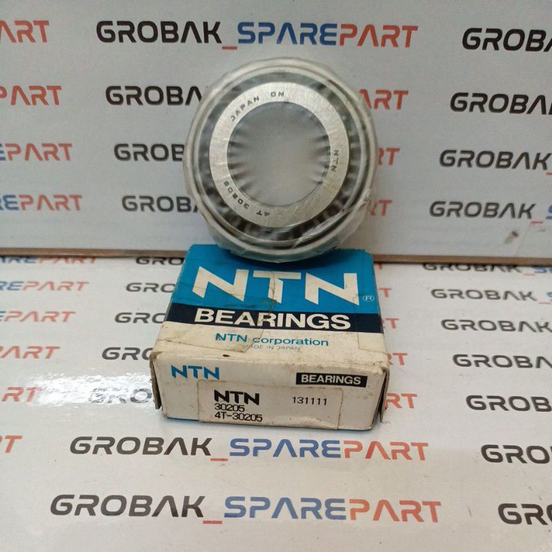 Bearing 30205 (1 Biji) Laher Komstir Kones Viar Karya150 200, Original NTN