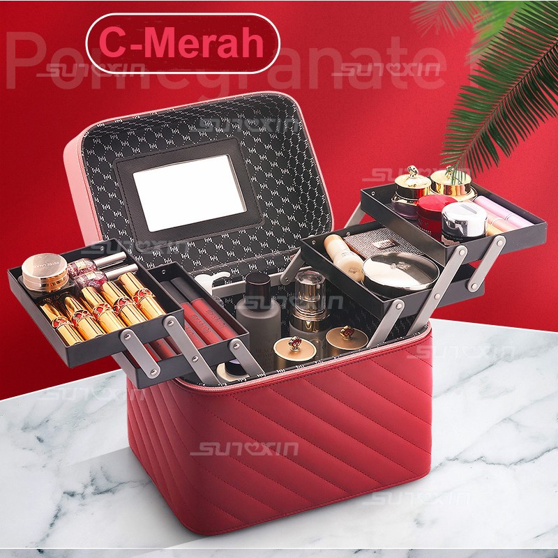 Kotak Makeup / Box Makeup / Beauty Case / Tempat Kosmetik