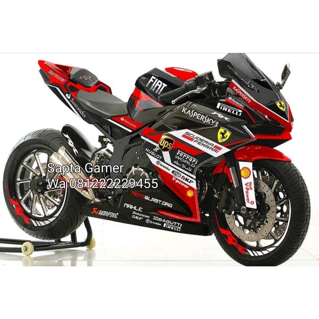Decal cbr 250rr new full body sticker cbr 250 full