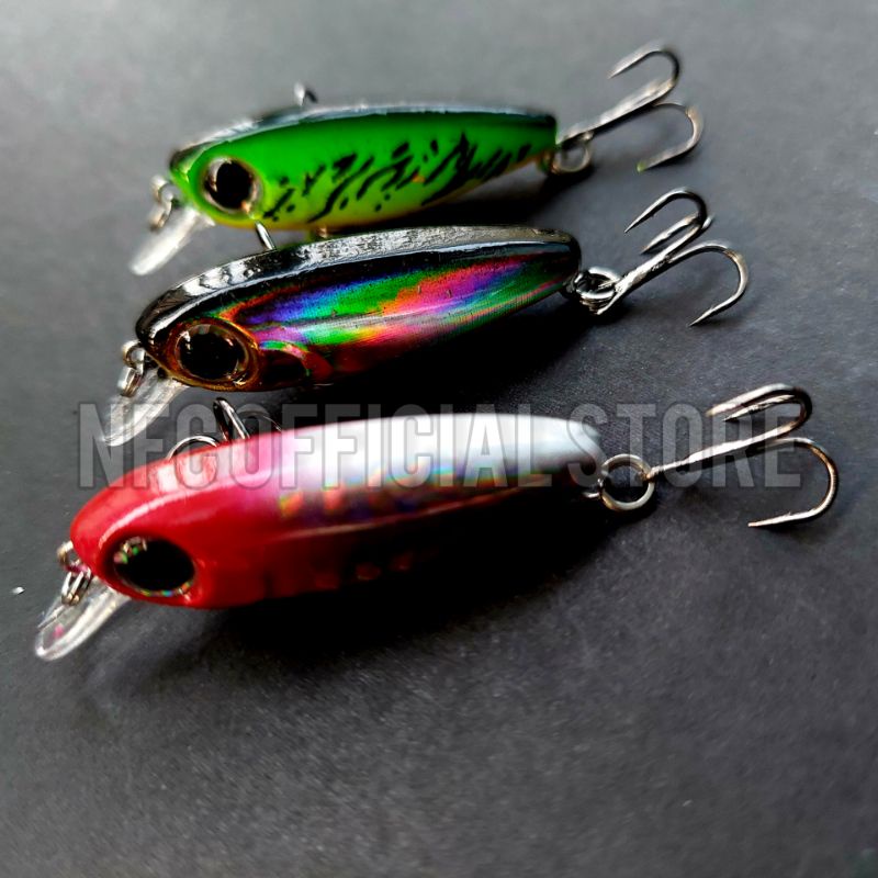 Mini lure minnow Slow Sinking 4,5 cm 3,5 gram MICRO Best killer action