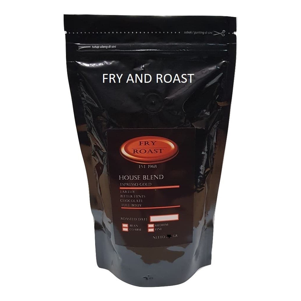 

KOPI HOUSE BLEND ESPRESSO GOLD 1 KG BIJI DAN BUBUK - kkp1348