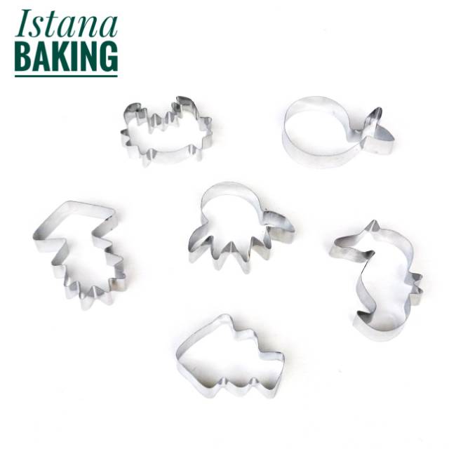 New Ready Cookies Cutter Hewan Laut Sea World Stainless