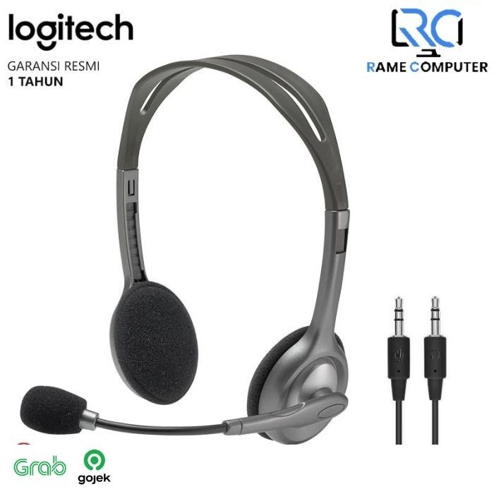 Headset Logitech H110 - Original 100%