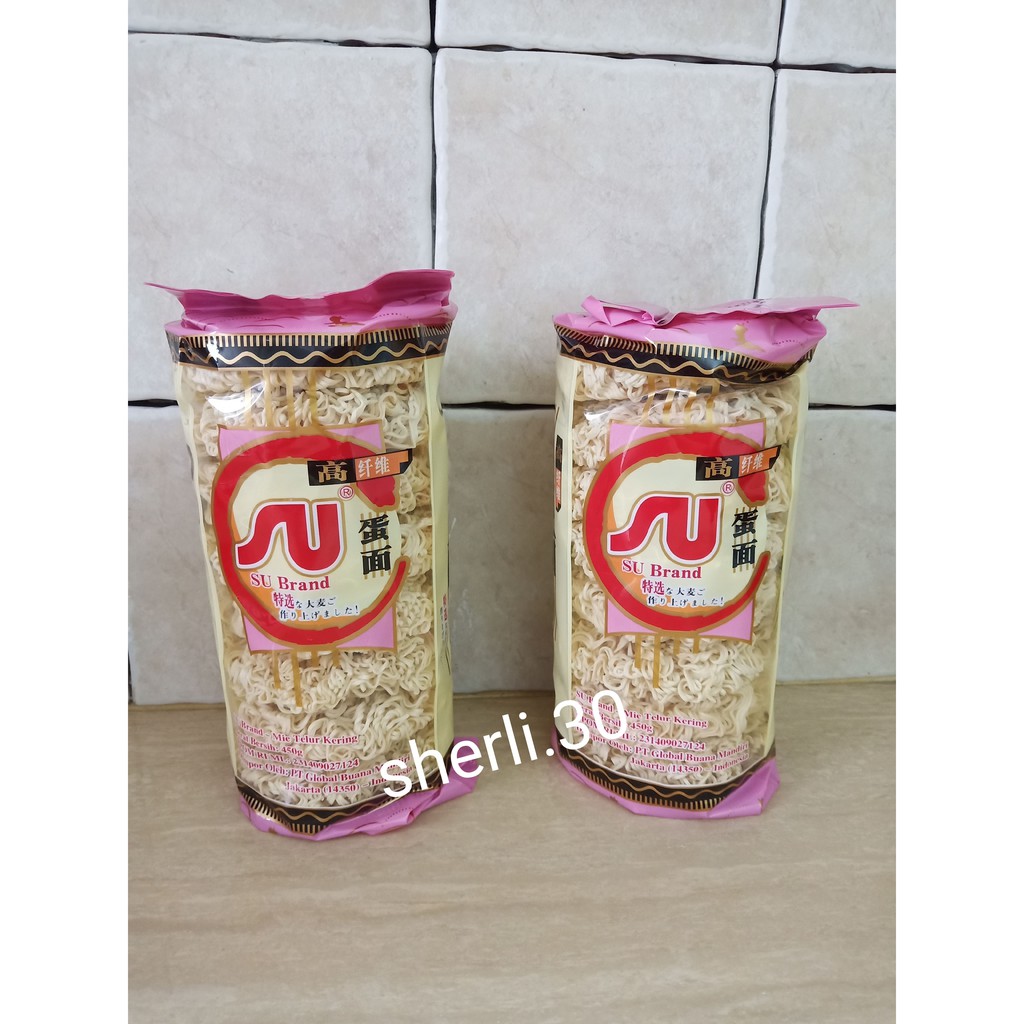 

SU Brand Mie Kering 450g x 12pcs
