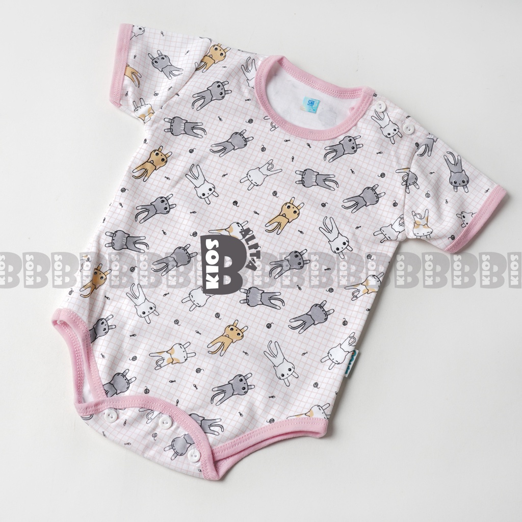 JUMPER BAYI MOTIF / JUMPER KATUN JUMPSUIT NEWBORN 0 - 12 BULAN-4