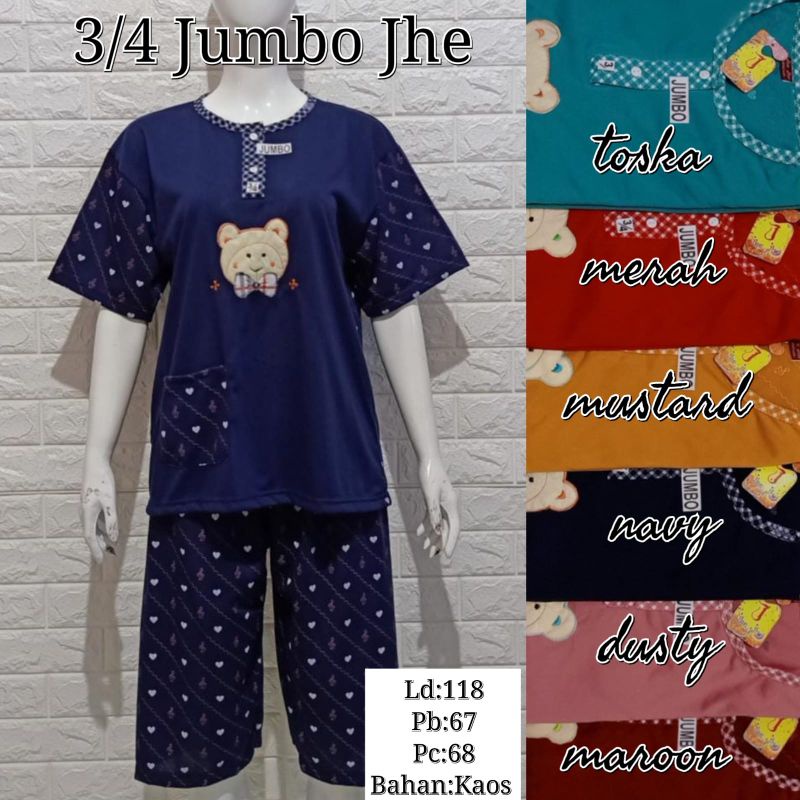 BABYDOLL JUMBO / BAJU TIDUR / PIYAMA JUMBO