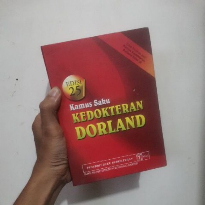 

kamus saku kedokteran dorland Hard cover