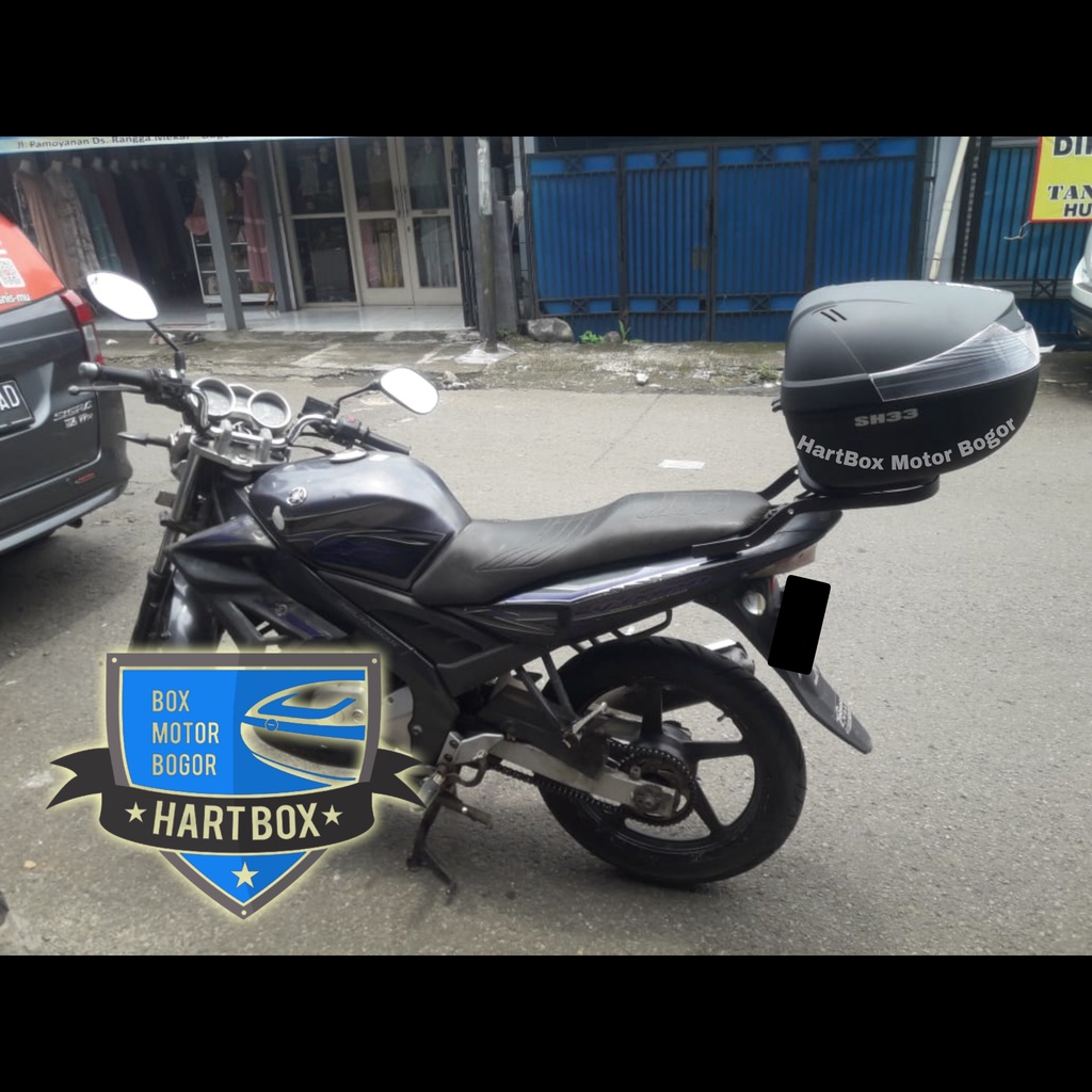 PROMO Paket TopBox Original Shad SH33 SH 33 + Bracket  Monorack Vixion Old / Box Motor Vixion Old La